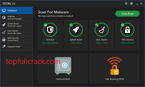 Total AV Antivirus 2019 Crack With Serial Key Free Download