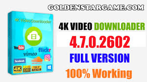 4K Video Downloader 4.8.0.2852 Crack With Serial Number Download 2019