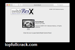 SwitchResX 4.11.3 Crack 