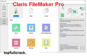 Claris FileMaker Pro 19.4.2.204 Crack